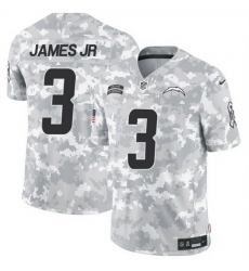 Men Los Angeles Chargers 3 Derwin James Jr 2024 F U S E Arctic Camo Salute To Service Limited Stitched Football Jersey Men Los Angeles Chargers 3 Derwin James Jr 2024 F U S E Arctic Camo Salute To Service Limited Stitched Football Jersey