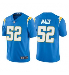 Men Los Angeles Chargers 52 Khalil Mack Blue Vapor Untouchable Limited Stitched jersey Men Los Angeles Chargers 52 Khalil Mack Blue Vapor Untouchable Limited Stitched jersey