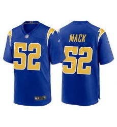Men Los Angeles Chargers 52 Khalil Mack Royal Vapor Untouchable Limited Stitched jersey Men Los Angeles Chargers 52 Khalil Mack Royal Vapor Untouchable Limited Stitched jersey