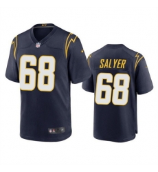 Men Los Angeles Chargers 68 Jamaree Salyer Navy Stitched Jersey Men Los Angeles Chargers 68 Jamaree Salyer Navy Stitched Jersey