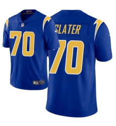 Men Los Angeles Chargers 70 Rashawn Slater 2021 NFL Draft Vapor Limited Jersey Royal Men Los Angeles Chargers 70 Rashawn Slater 2021 NFL Draft Vapor Limited Jersey Royal