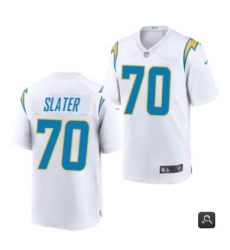 Men Los Angeles Chargers #70 Rashawn Slater White 2021 Vapor Untouchable Limited Stitched NFL Jersey Men Los Angeles Chargers #70 Rashawn Slater White 2021 Vapor Untouchable Limited Stitched NFL Jersey