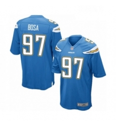 Men Los Angeles Chargers 97 Joey Bosa Game Electric Blue Alternate Football Jersey Men Los Angeles Chargers 97 Joey Bosa Game Electric Blue Alternate Football Jersey