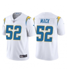 Men Los Angeles Chargers Khalil Mack #52 White Vapor Limited Jersey Men Los Angeles Chargers Khalil Mack #52 White Vapor Limited Jersey
