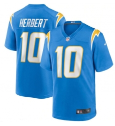 Men Nike Los Angeles Chargers 10 Justin Herbert Light Blue Vapor Limited Jersey Men Nike Los Angeles Chargers 10 Justin Herbert Light Blue Vapor Limited Jersey