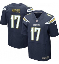 Men Nike Los Angeles Chargers 17 Philip Rivers Elite Navy Blue Team Color NFL Jersey Men Nike Los Angeles Chargers 17 Philip Rivers Elite Navy Blue Team Color NFL Jersey