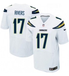Men Nike Los Angeles Chargers 17 Philip Rivers Elite White NFL Jersey Men Nike Los Angeles Chargers 17 Philip Rivers Elite White NFL Jersey