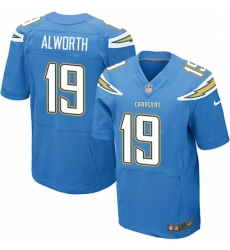 Men Nike Los Angeles Chargers 19 Lance Alworth Elite Electric Blue Alternate NFL Jersey Men Nike Los Angeles Chargers 19 Lance Alworth Elite Electric Blue Alternate NFL Jersey