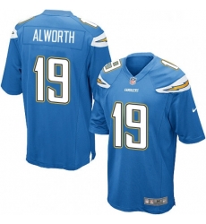 Men Nike Los Angeles Chargers 19 Lance Alworth Game Electric Blue Alternate NFL Jersey Men Nike Los Angeles Chargers 19 Lance Alworth Game Electric Blue Alternate NFL Jersey