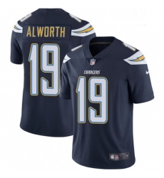 Men Nike Los Angeles Chargers 19 Lance Alworth Navy Blue Team Color Vapor Untouchable Limited Player NFL Jersey Men Nike Los Angeles Chargers 19 Lance Alworth Navy Blue Team Color Vapor Untouchable Limited Player NFL Jersey