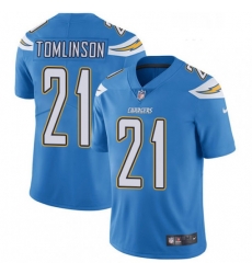 Men Nike Los Angeles Chargers 21 LaDainian Tomlinson Electric Blue Alternate Vapor Untouchable Limited Player NFL Jersey Men Nike Los Angeles Chargers 21 LaDainian Tomlinson Electric Blue Alternate Vapor Untouchable Limited Player NFL Jersey
