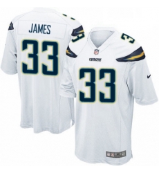 Men Nike Los Angeles Chargers 33 Derwin James Game White NFL Jersey Men Nike Los Angeles Chargers 33 Derwin James Game White NFL Jersey