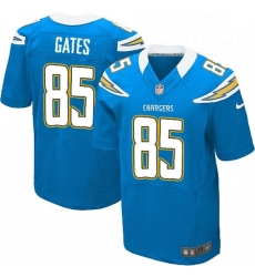 Men Nike Los Angeles Chargers 85 Antonio Gates Elite Electric Blue Alternate NFL Jersey Men Nike Los Angeles Chargers 85 Antonio Gates Elite Electric Blue Alternate NFL Jersey