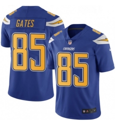 Men Nike Los Angeles Chargers 85 Antonio Gates Limited Electric Blue Rush Vapor Untouchable NFL Jersey Men Nike Los Angeles Chargers 85 Antonio Gates Limited Electric Blue Rush Vapor Untouchable NFL Jersey