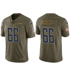 Mens Chargers dan feeney olive 2017 salute to service jersey Mens Chargers dan feeney olive 2017 salute to service jersey