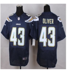 New San Diego Chrgers #43 Branden Oliver Navy Blue Team Color Men Stitched NFL New Elite Jersey New San Diego Chrgers #43 Branden Oliver Navy Blue Team Color Men Stitched NFL New Elite Jersey