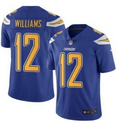 Nike Chargers 12 Mike Williams Electric Blue Color Rush Limited Jersey Nike Chargers 12 Mike Williams Electric Blue Color Rush Limited Jersey