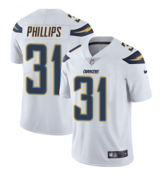 Nike Chargers 31 Adrian Phillips White Mens Stitched NFL Vapor Untouchable Limited Jersey Nike Chargers 31 Adrian Phillips White Mens Stitched NFL Vapor Untouchable Limited Jersey