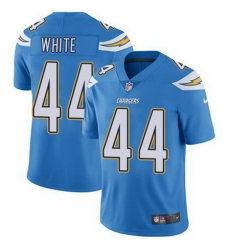 Nike Chargers #44 Kyzir White Electric Blue Alternate Mens Stitched NFL Vapor Untouchable Limited Jersey Nike Chargers #44 Kyzir White Electric Blue Alternate Mens Stitched NFL Vapor Untouchable Limited Jersey