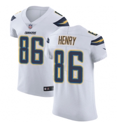 Nike Chargers #86 Hunter Henry White Mens Stitched NFL Vapor Untouchable Elite Jersey Nike Chargers #86 Hunter Henry White Mens Stitched NFL Vapor Untouchable Elite Jersey
