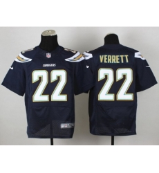 Nike San Diego Chargers 22 Jason Verrett Dark Blue Elite NFL Jersey Nike San Diego Chargers 22 Jason Verrett Dark Blue Elite NFL Jersey