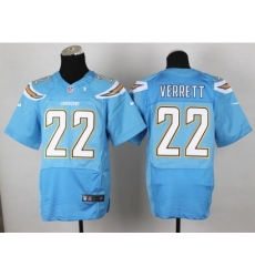 Nike San Diego Chargers 22 Jason Verrett Light Blue Elite NFL Jersey Nike San Diego Chargers 22 Jason Verrett Light Blue Elite NFL Jersey