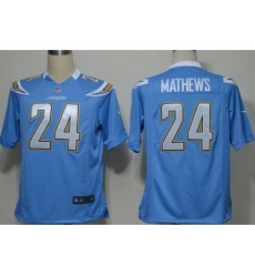 Nike San Diego Chargers 24 Ryan Mathews Light Blue Game NFL Jersey Nike San Diego Chargers 24 Ryan Mathews Light Blue Game NFL Jersey