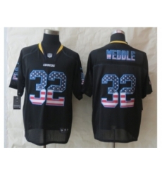 Nike San Diego Chargers 32 Eric Weddle Black Elite USA Flag Fashion NFL Jersey Nike San Diego Chargers 32 Eric Weddle Black Elite USA Flag Fashion NFL Jersey