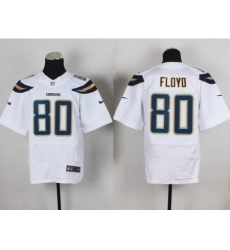 Nike San Diego Chargers 80 Malcom Floyd White Elite New NFL Jersey Nike San Diego Chargers 80 Malcom Floyd White Elite New NFL Jersey