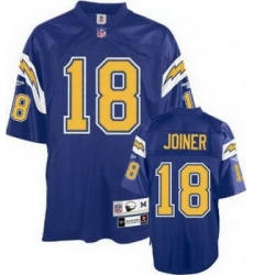 San Diego Chargers 18 Charlie Joiner Blue Throwback Jersey San Diego Chargers 18 Charlie Joiner Blue Throwback Jersey