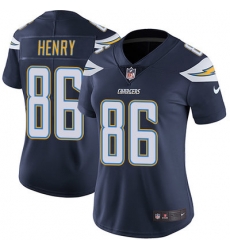 Nike Chargers #86 Hunter Henry Navy Blue Team Color Womens Stitched NFL Vapor Untouchable Limited Jersey Nike Chargers #86 Hunter Henry Navy Blue Team Color Womens Stitched NFL Vapor Untouchable Limited Jersey