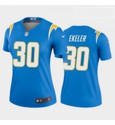 Women Nike Los Angels Chargers 30 Austin Ekeler powder blue Vapor Limited Jersey Women Nike Los Angels Chargers 30 Austin Ekeler powder blue Vapor Limited Jersey