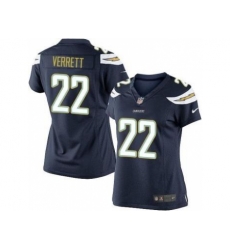 Women Nike San Diego Chargers 22 Jason Verrett Dark Blue MLB Jerseys Women Nike San Diego Chargers 22 Jason Verrett Dark Blue MLB Jerseys