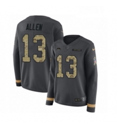 Womens Nike Los Angeles Chargers 13 Keenan Allen Limited Black Salute to Service Therma Long Sleeve NFL Jersey Womens Nike Los Angeles Chargers 13 Keenan Allen Limited Black Salute to Service Therma Long Sleeve NFL Jersey