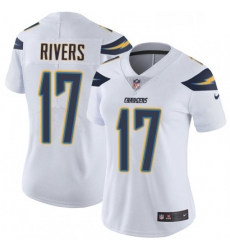 Womens Nike Los Angeles Chargers 17 Philip Rivers White Vapor Untouchable Limited Player NFL Jersey Womens Nike Los Angeles Chargers 17 Philip Rivers White Vapor Untouchable Limited Player NFL Jersey