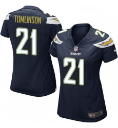 Womens Nike Los Angeles Chargers 21 LaDainian Tomlinson Game Navy Blue Team Color NFL Jersey Womens Nike Los Angeles Chargers 21 LaDainian Tomlinson Game Navy Blue Team Color NFL Jersey