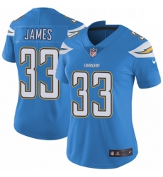Womens Nike Los Angeles Chargers 33 Derwin James Electric Blue Alternate Vapor Untouchable Elite Player NFL Jersey Womens Nike Los Angeles Chargers 33 Derwin James Electric Blue Alternate Vapor Untouchable Elite Player NFL Jersey