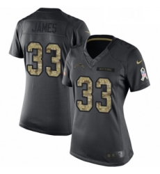 Womens Nike Los Angeles Chargers 33 Derwin James Limited Black 2016 Salute to Service NFL Jersey Womens Nike Los Angeles Chargers 33 Derwin James Limited Black 2016 Salute to Service NFL Jersey