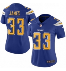 Womens Nike Los Angeles Chargers 33 Derwin James Limited Electric Blue Rush Vapor Untouchable NFL Jersey Womens Nike Los Angeles Chargers 33 Derwin James Limited Electric Blue Rush Vapor Untouchable NFL Jersey