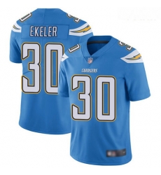 Chargers #30 Austin Ekeler Electric Blue Alternate Youth Stitched Football Vapor Untouchable Limited Jersey Chargers #30 Austin Ekeler Electric Blue Alternate Youth Stitched Football Vapor Untouchable Limited Jersey
