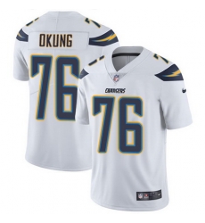Nike Chargers #76 Russell Okung White Youth Stitched NFL Vapor Untouchable Limited Jersey Nike Chargers #76 Russell Okung White Youth Stitched NFL Vapor Untouchable Limited Jersey