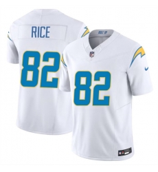 Youth Los Angeles Chargers 82 Brenden Rice White 2024 Draft F U S E Vapor Limited Stitched Football Jersey Youth Los Angeles Chargers 82 Brenden Rice White 2024 Draft F U S E Vapor Limited Stitched Football Jersey