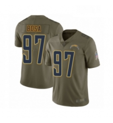 Youth Los Angeles Chargers 97 Joey Bosa Limited Olive 2017 Salute to Service Football Jersey Youth Los Angeles Chargers 97 Joey Bosa Limited Olive 2017 Salute to Service Football Jersey