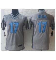 Youth Nike San Diego Chargers 17 Philip Rivers Grey Vapor Elite Jerseys Youth Nike San Diego Chargers 17 Philip Rivers Grey Vapor Elite Jerseys