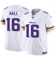 Men Minnesota Vikings 16 Jaren Hall White 2023 F U S E Vapor Untouchable Limited Stitched Jersey Men Minnesota Vikings 16 Jaren Hall White 2023 F U S E Vapor Untouchable Limited Stitched Jersey
