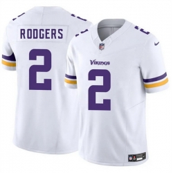 Men Minnesota Vikings 2 Isaiah Rodgers White 2025 F U S E  Vapor Untouchable Limited Stitched Jersey