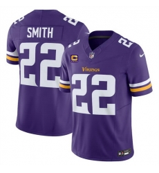 Men Minnesota Vikings 22 Harrison Smith Purple 2024 F U S E With 4 Star C Patch Vapor Untouchable Limited Stitched Jersey Men Minnesota Vikings 22 Harrison Smith Purple 2024 F U S E With 4 Star C Patch Vapor Untouchable Limited Stitched Jersey