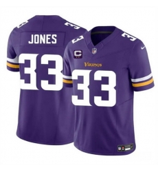 Men Minnesota Vikings 33 Aaron Jones Purple 2025 F U S E Vapor Untouchable Limited Stitched Jersey Men Minnesota Vikings 33 Aaron Jones Purple 2025 F U S E Vapor Untouchable Limited Stitched Jersey