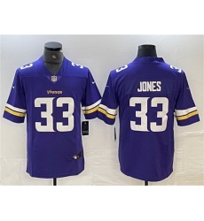 Men Minnesota Vikings 33 Aaron Jones Purple Vapor Untouchable Limited Stitched Jersey Men Minnesota Vikings 33 Aaron Jones Purple Vapor Untouchable Limited Stitched Jersey