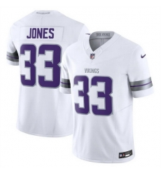 Men Minnesota Vikings 33 Aaron Jones White F U S E Winter Warrior Limited Stitched Jersey Men Minnesota Vikings 33 Aaron Jones White F U S E Winter Warrior Limited Stitched Jersey